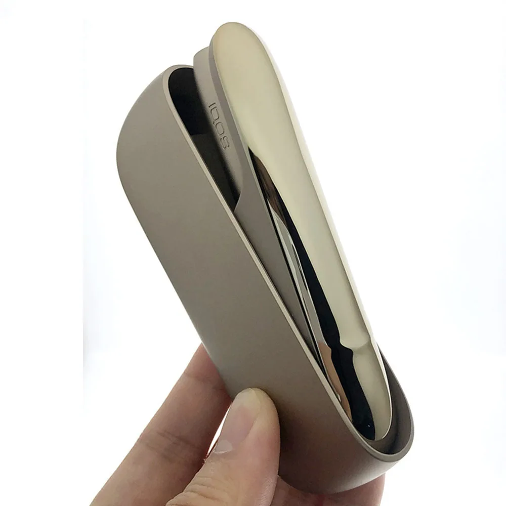 Модный 5 цветов для IQOS 3,0 Магнитный боковой Чехол чехол для iqos 3 защитный держатель аксессуары - Цвет: Шампанское