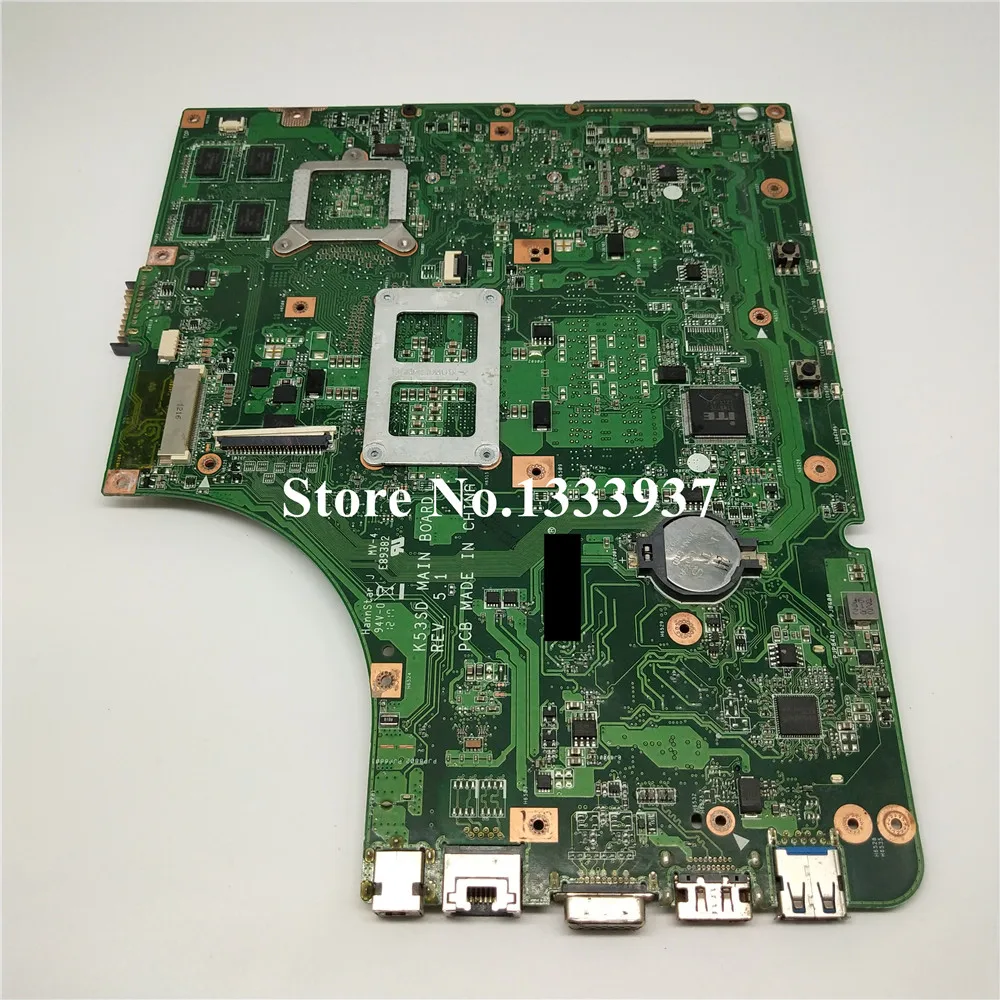 Для Asus K53SD K53E K53E K53S материнская плата версия 5,1 GT610M 2G K53SD Материнская плата ноутбука Тесты работы