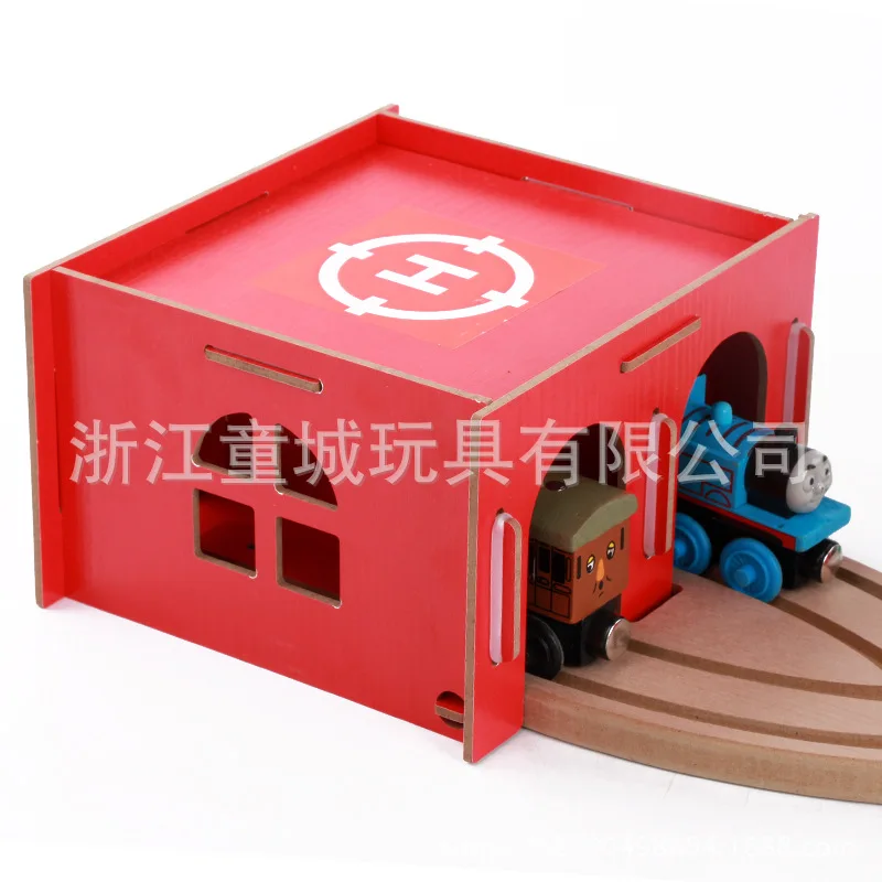 

Wooden CHILDREN'S Toy Model Engineering Crane Model Machine Garage Small Train Automatic Shift Car DIY Disassembly Toy