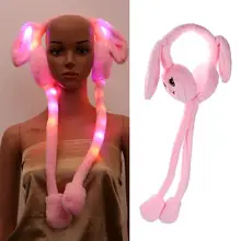 1 шт. светящийся теплый наушник, плюшевый наушник, Забавный наушник для ушей, модный наушник, игрушка для девочек, женщин, детей(розовый, белый