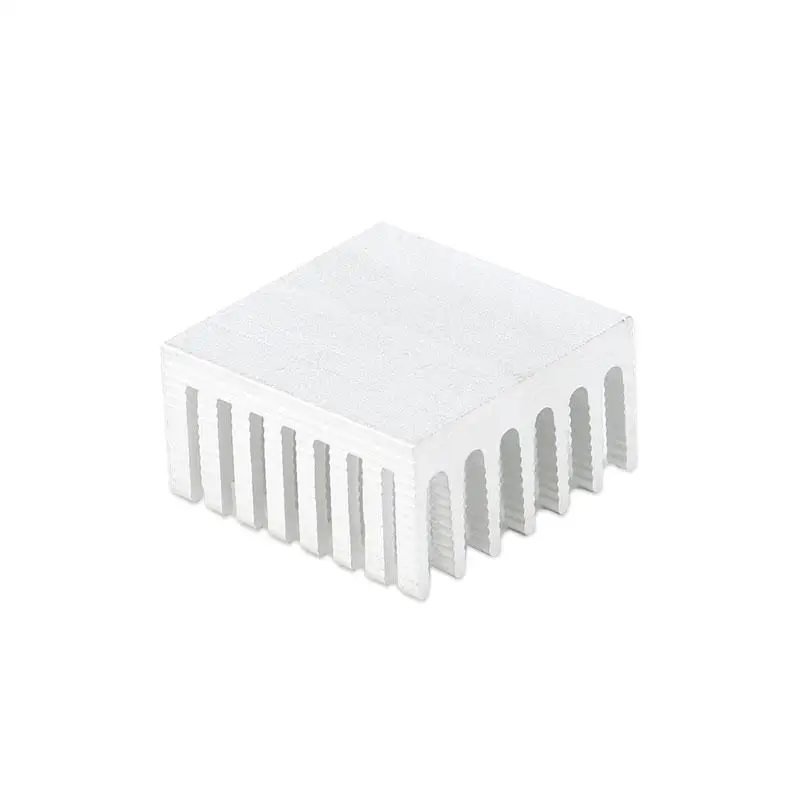 1 pc 282815mm Cooler Heatsink Cooling Fin Aluminum Heat Sink Radiator for Graphic Silver 28X28X15mm (5)