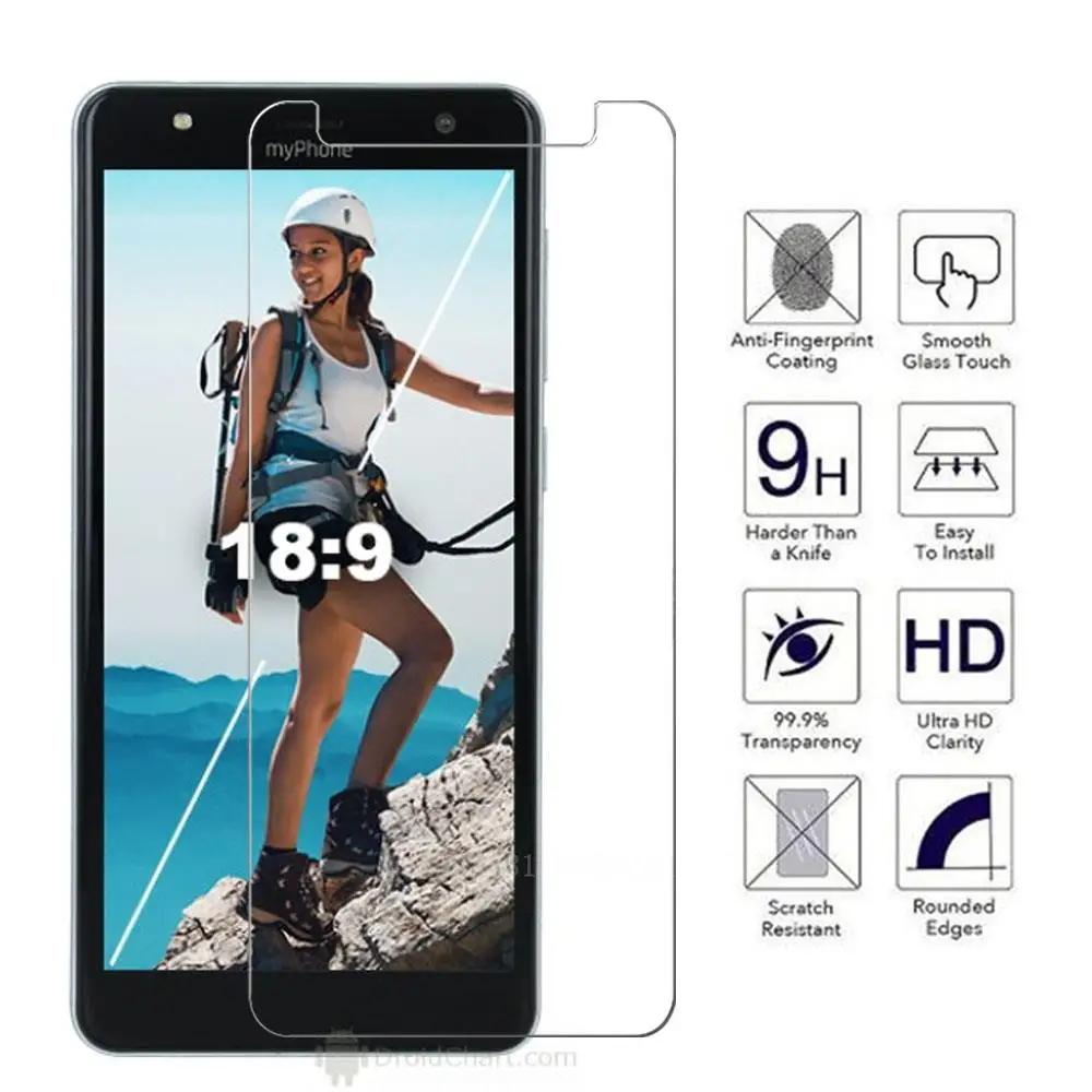 

Smartphone Tempered Glass for Myphone Pocket 18x9 5" 9H Explosion-proof Protective Film Screen Protector cover phone