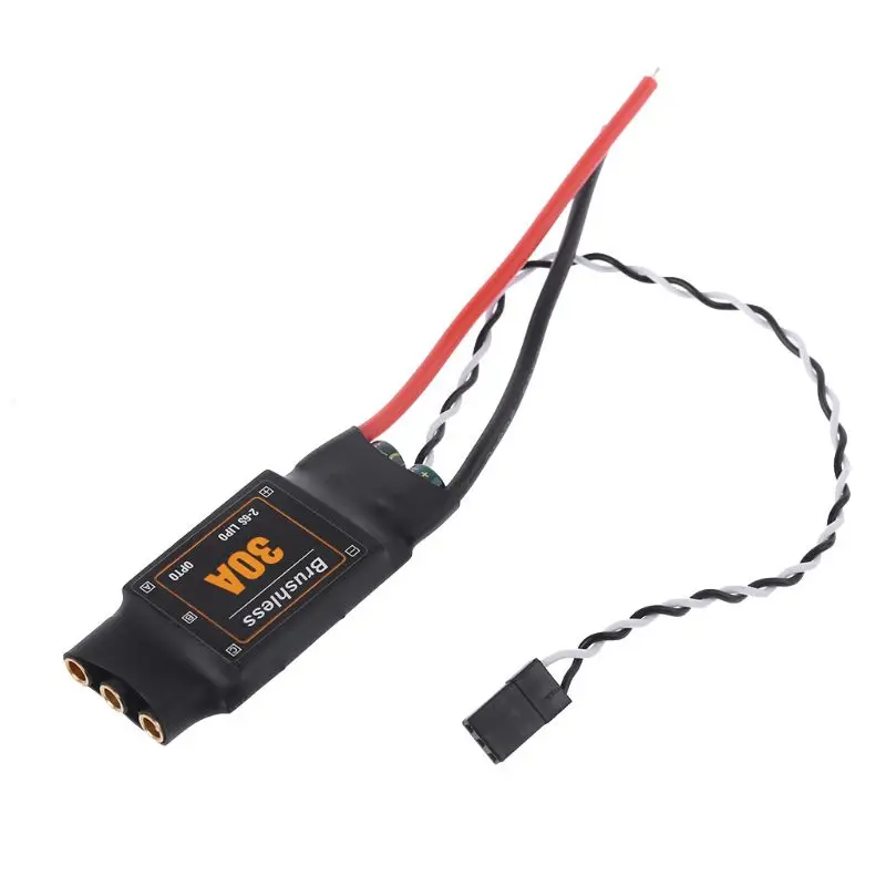 30A бесщеточный Дрон ESC части для самолетов компоненты аксессуары регулятор скорости двигателя RC игрушки FPV прочный Квадрокоптер вертолет