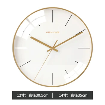 

Luxury Silent Automatic Wall Clock Living Room Modern Design Golden Wall Clock Children Unique Relogio Parede Wall Watch JJ10