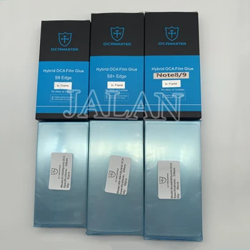 

150um New OCA MASTER OCA Glue For S10 S10 Plus S9 S9 Plus S8 S8 Plus S7 Edge Out Frame Touch Glass Laminating Sticker