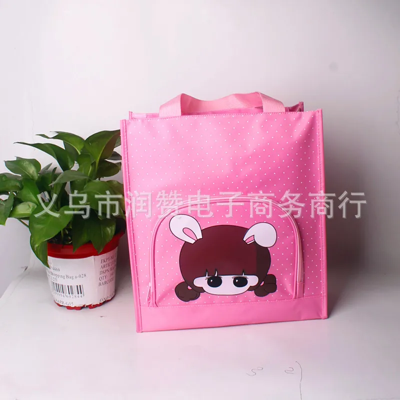 

Oxford Canvas Bag Creative Cartoon Students Carry Bag CHILDREN'S Waterproof Bag bu xi dai