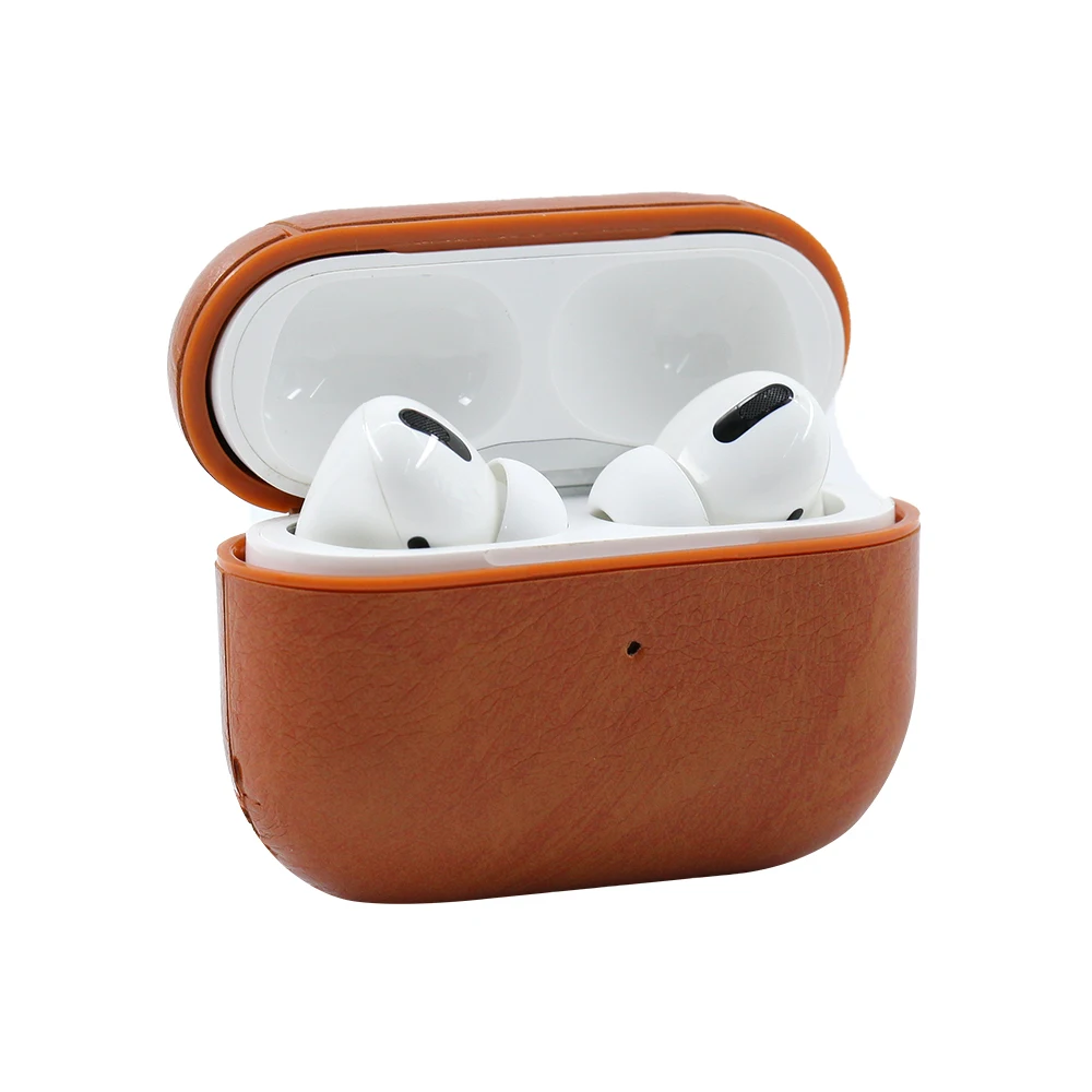 

For Apple Air Pods Pro Earbud Charging Box Funda PU Leather Case for AirPods Pro Case Coque Earpods Cover for Airpod Pro Cover