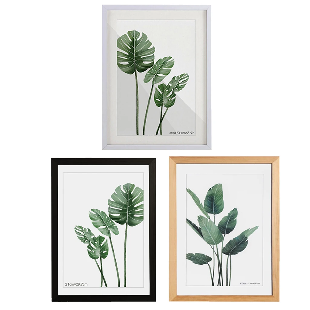Simple Wooden Frame A3 Black White Color Picture Photo Frames for Wall picture frames wall photo frame home decor