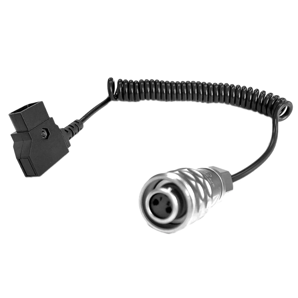 D-Tap to BMPCC 4K Power Cable Coiled Cord Wire for Blackmagic Pocket Cinema Camera 4k