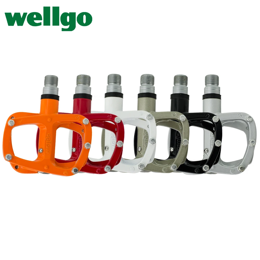 ウェルゴMG-1 MAGNESIUM PEDAL TITANIUM 9/16 Wellgo MG-1 BMX Bicycle Magnesium Pedals 9/16