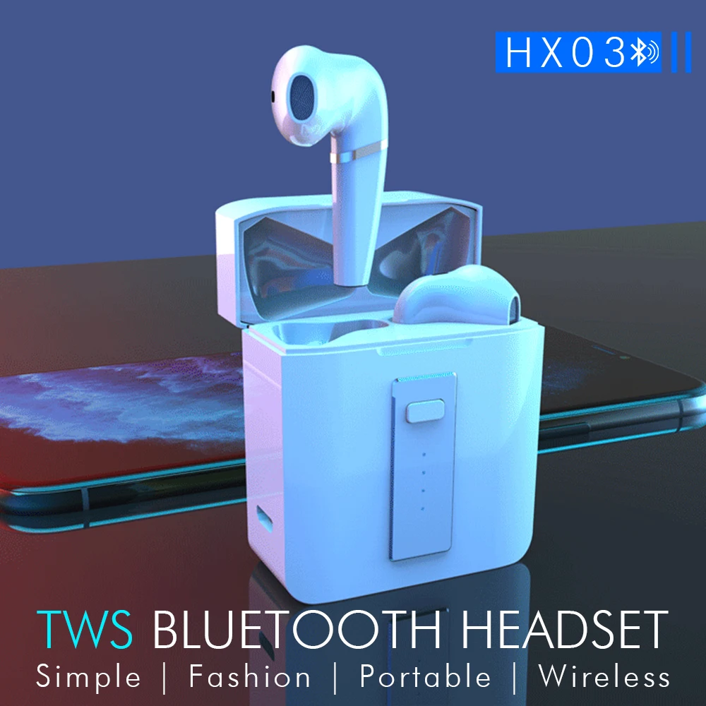 HX03 TWS Bluetooth наушники Freebud True беспроводные для huawei Xiaomi iPhone телефон двойной микрофон