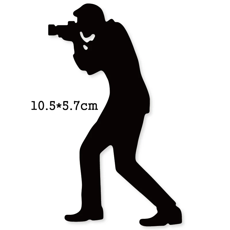 Фотограф мужской сфотографировать 2020 новые металлические режущие штампы для DIY