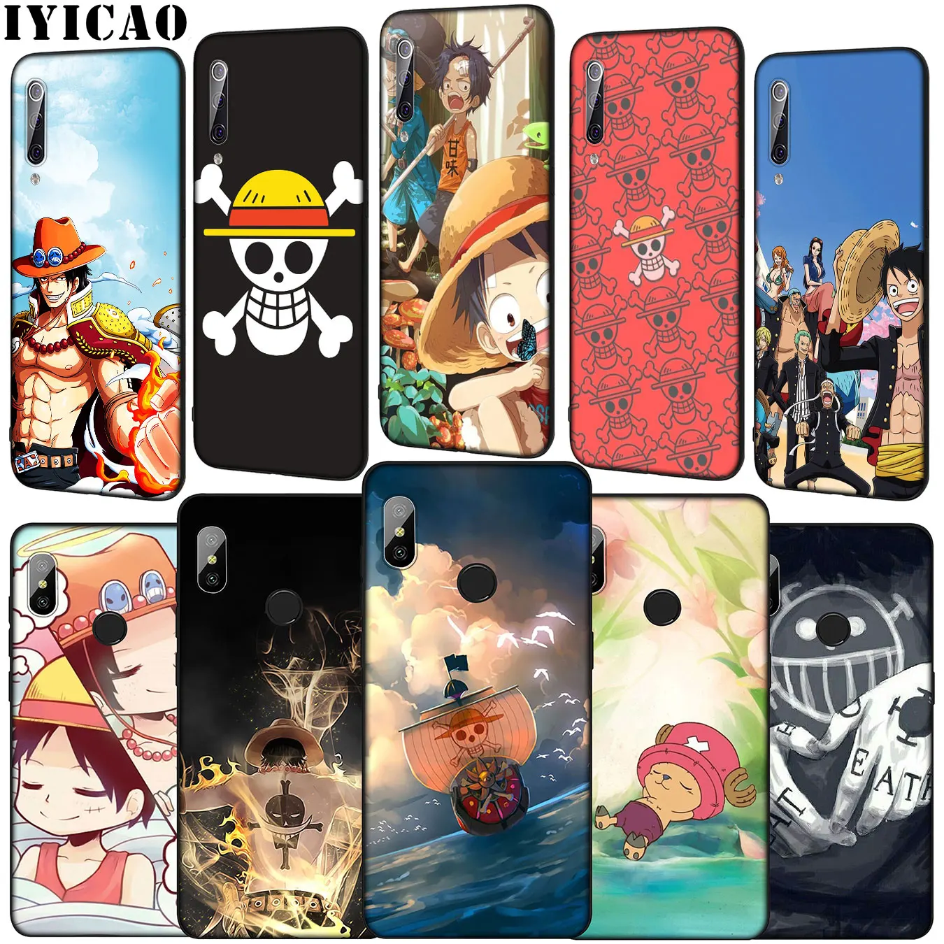IYICAO Цельный Мягкий чехол для телефона Xiaomi Mi 10 9 9T A3 Pro CC9 CC9E 8 SE A2 Lite A1 6 pocophone f1 Mi9 |