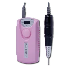 Перезаряжаемая дрель для ногтей с европейской вилкой, портативная машинка для педикюра, маникюра, электрическое оборудование для полировки ногтей, Nagelfrees, lcd Disp
