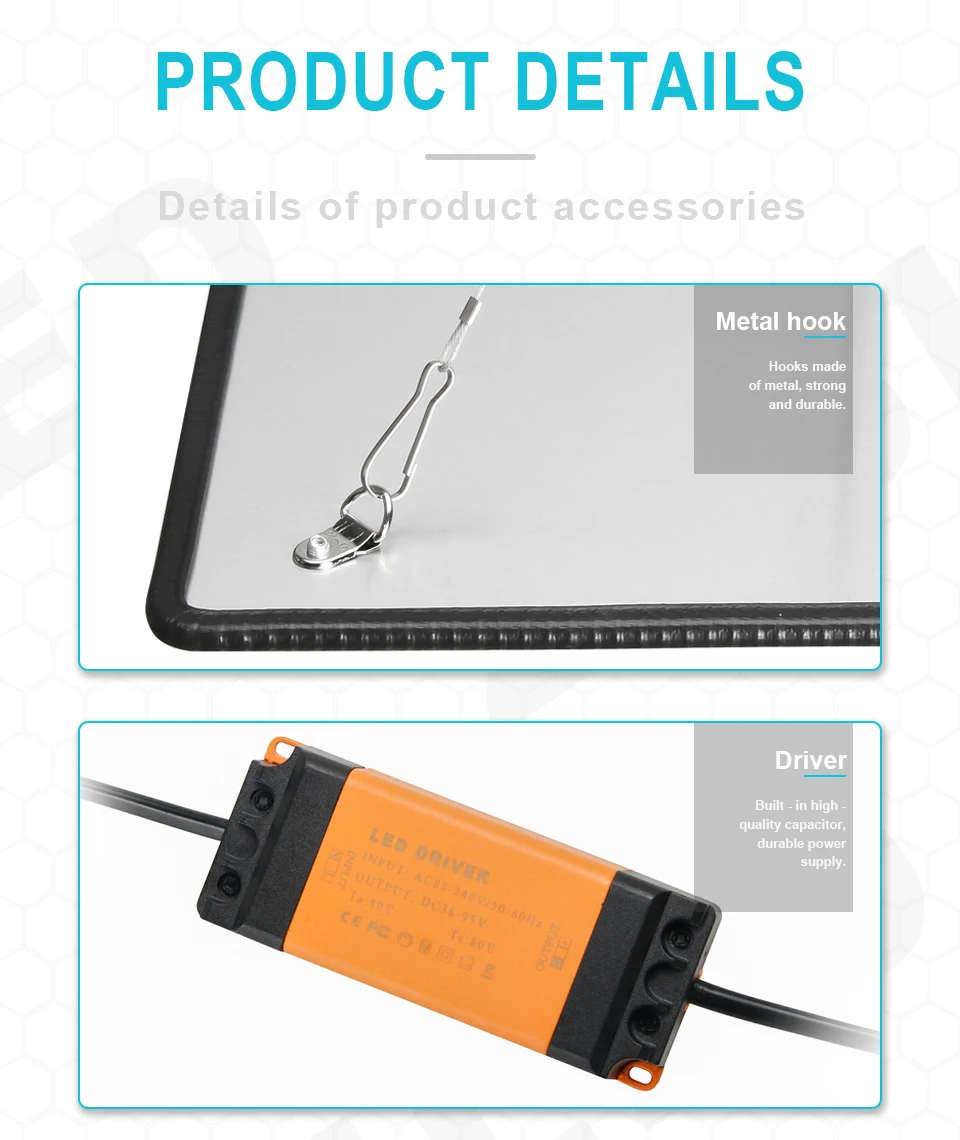 Grow Tent 500W Lamp For Plants 225 LED Grow Light Full Spectrum Phyto Lamp Fitolampy Herbs Growth Lamps Indoor Grow Box Lights (7)