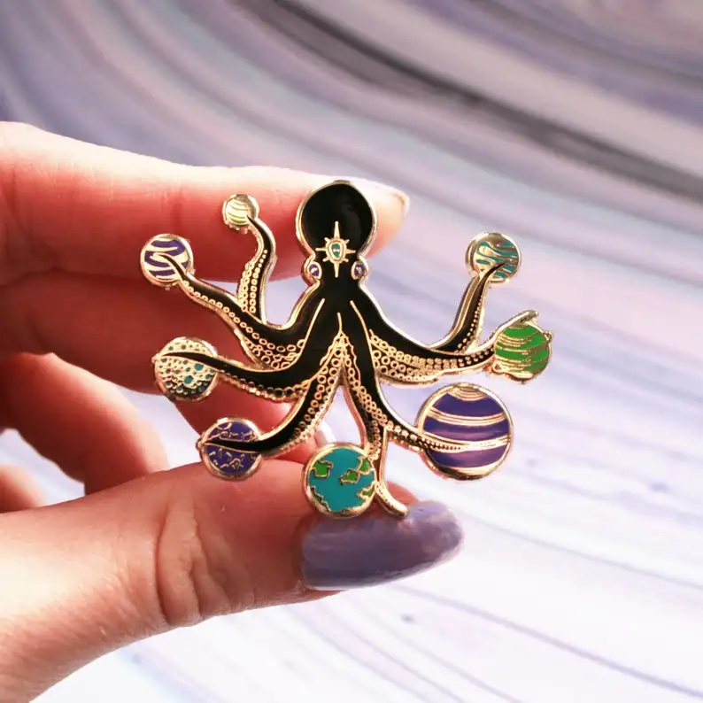 

Octopus Star Universe- Enamel Pin