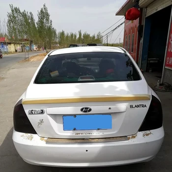 

UBUYUWANT ABS Material Car Spoiler For Hyundai Elantra 2003-2008 primer color tail wing decoration rear trunk spoilers & wings