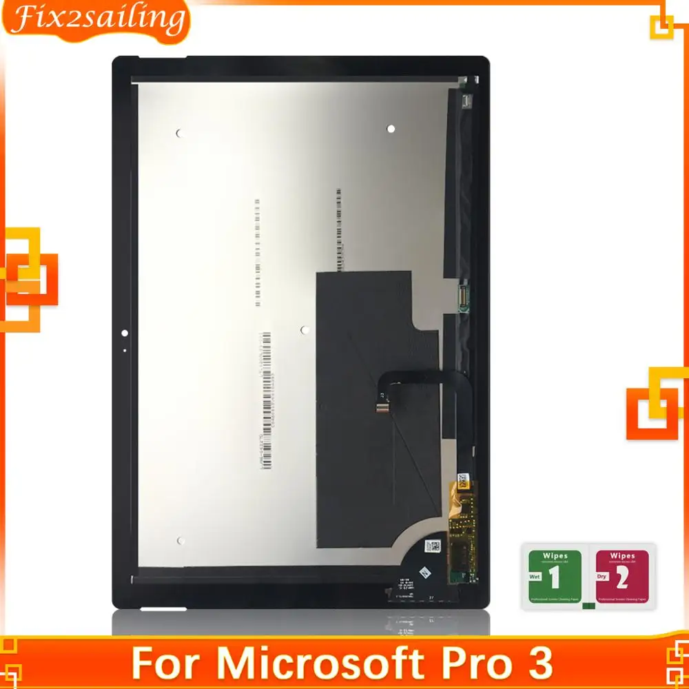 ЖК дисплей для Microsoft Surface Pro 3 сенсорный экран дигитайзер панель в сборе (1631) TOM12H20 V1.1