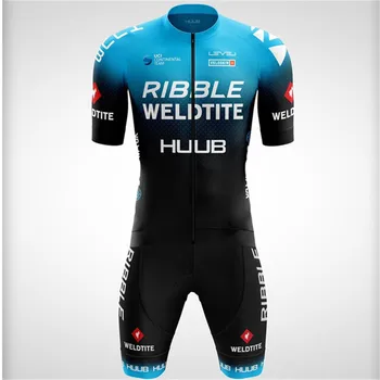 HUUB-trisuit de equipo profesional para hombre, ropa deportiva para exteriores, traje de carreras de triatlón, mono de ciclismo, mono de triatlón, Maillot, 2020