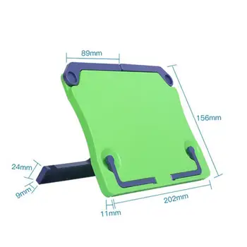 

ABS Desktop Books Stand Book Holder Tray Help Correct Reading Posture Adjustable Reading Stand PVC Mat Adjust The Use