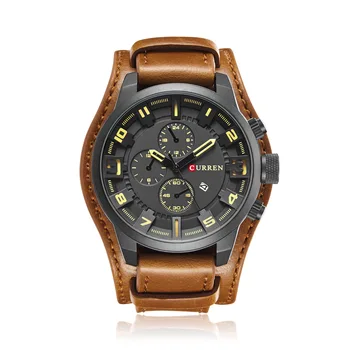

PopularGift men's watch calendar watch waterproof quartz belt watch new watch