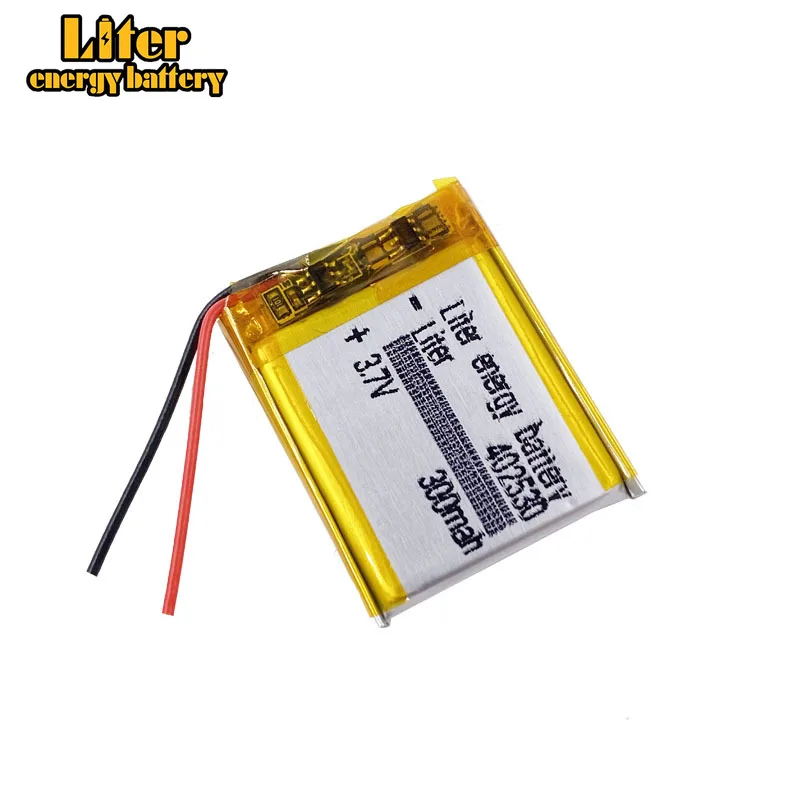 Lithium Ion Battery 352530 3.7V 300mAH for TOY etc