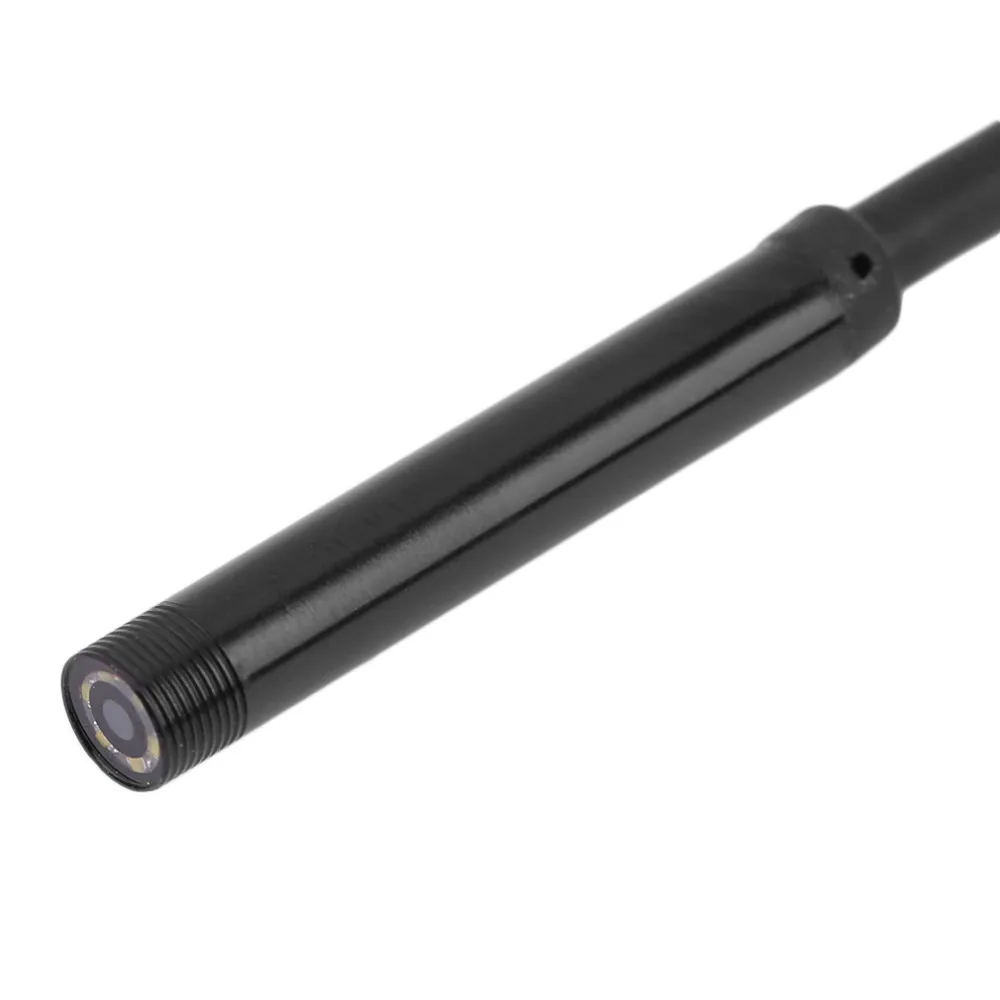 1 м/2 м/5 м/10 м 2 в 1 двойной интерфейс USB IP67 Водонепроницаемый эндоскоп 5,5 мм Диаметр объектива USB инспекционный светодиодный бороскоп для Android