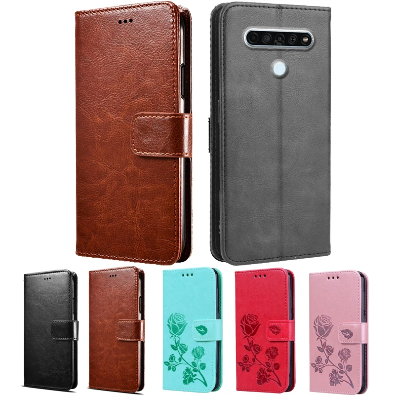 Чехол-книжка для LG K22 Plus K31 K42 K51S K52 K61 K62 K8X Q31 Q61 с откидной крышкой кожаный чехол
