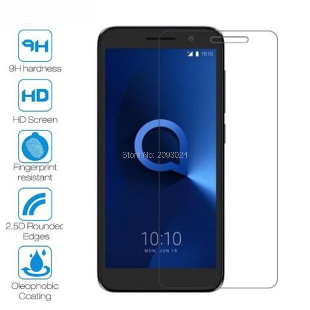 Película de vidro temperado para alcatel, protetor de tela de vidro para alcatel 1 5033d 5033 5033a 5033y 5033x