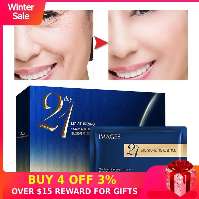 Увлажняющая сыворотка для лица набор 21 шт. гиалуроновая кислота эссенция уход за