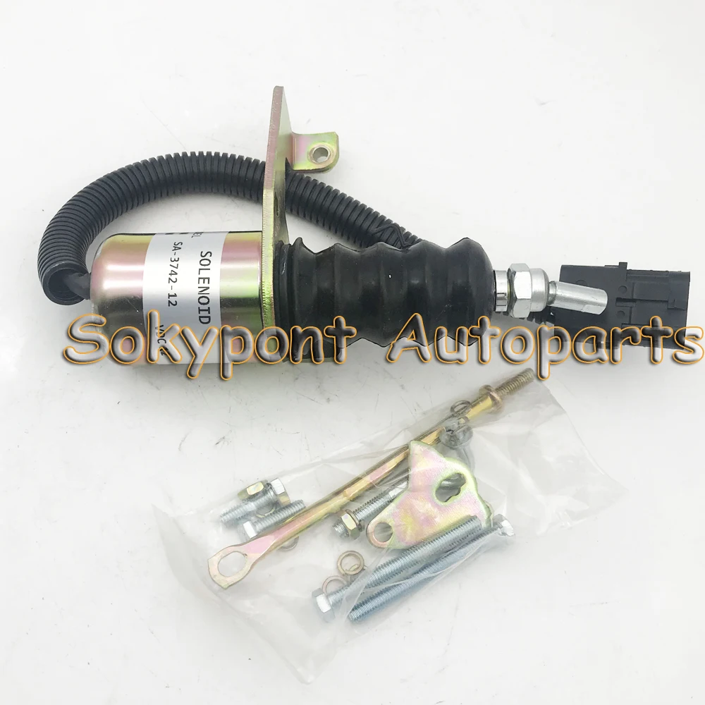 SA-3742-12 экскаватор топливная заслонка отключения соленоидный выключатель клапана 3932017 1 шт