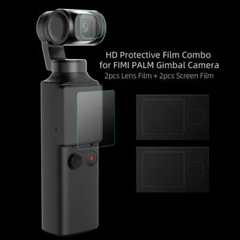 

2PCS Scratchproof Tempered Glass Camera Lens Screen Protective Film For FIMI PALM Pocket Camera Handheld Gimbal HD Cover Film