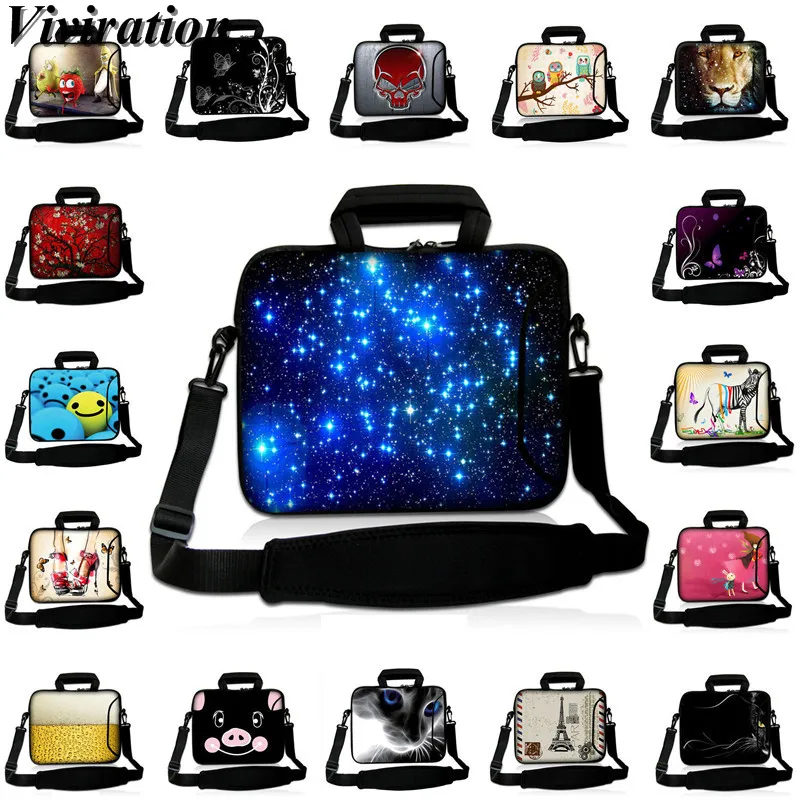 

Messenger Laptop Bag 17 Inch Sleeve Prints Briefcase Handbag 17.3 10 13 12 15 14 15.6 11.6 Notebook Neoprene Case For Acer Dell