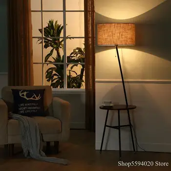 

Nordic shelf floor lamp modern desktop led floor lamp living room bedroom floor lamp living room Bedroom study standing lamp