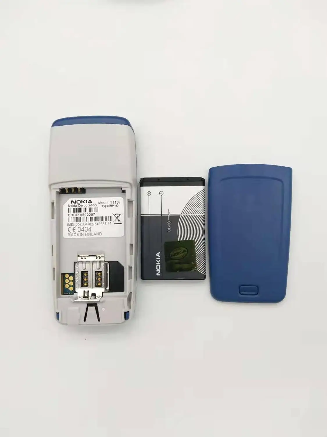 1110 Оригинальный смартфон Nokia 1110i разблокированный дешевый классический телефон