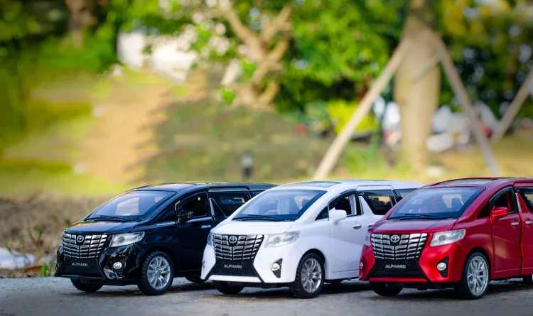 Diecasts& Toy Vehicles модель бизнес-автомобиля Alphard 1:32 из металлического сплава моделирование откатные Машинки Игрушки для детей Подарки для детей