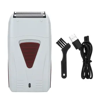 

Shaving USB Rechargeable Reciprocating Electric Shaver Beard Trimmer for Razor Tool White Safety Razor