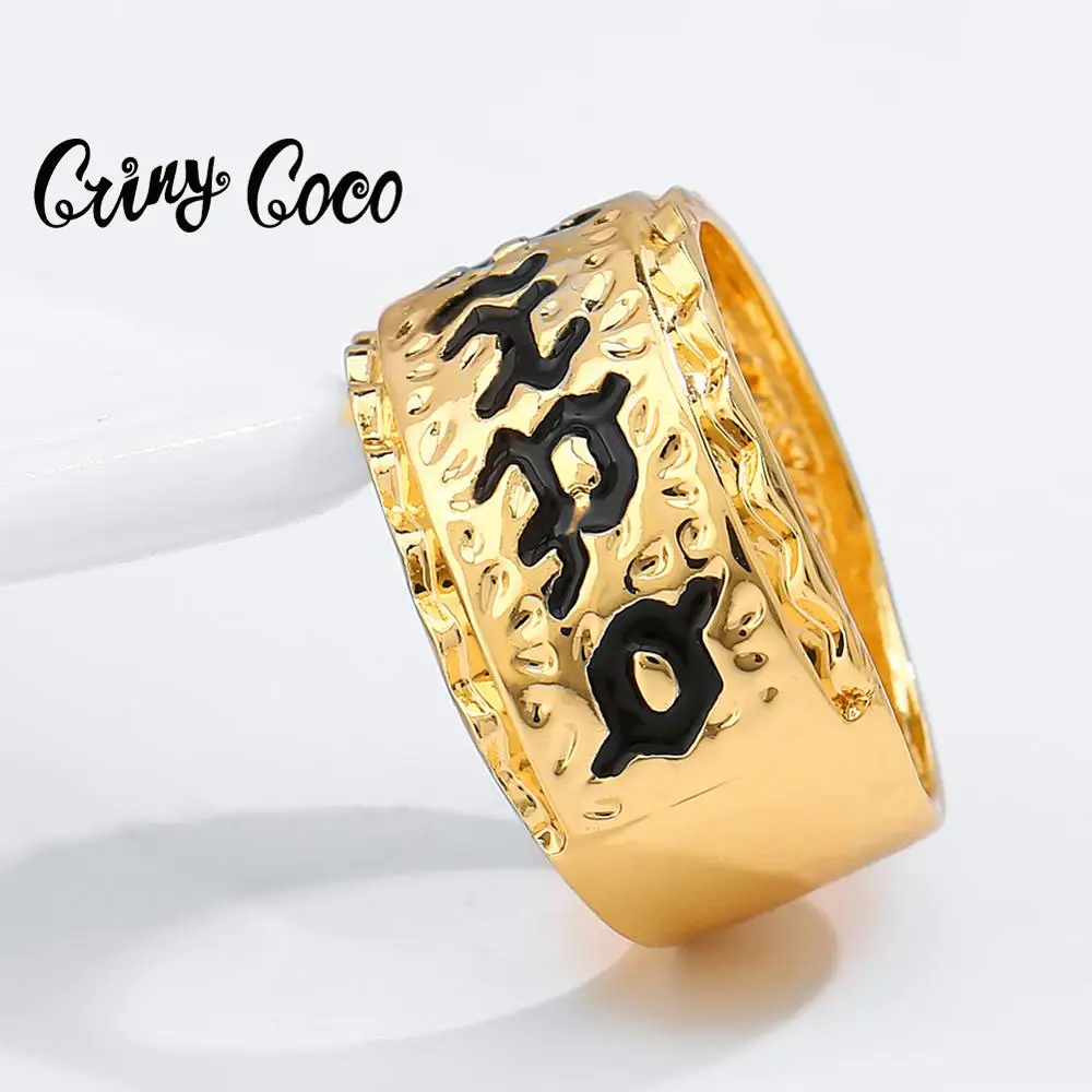 Оригинальное дизайнерское женское кольцо Cring Coco Дамские аксессуары модные