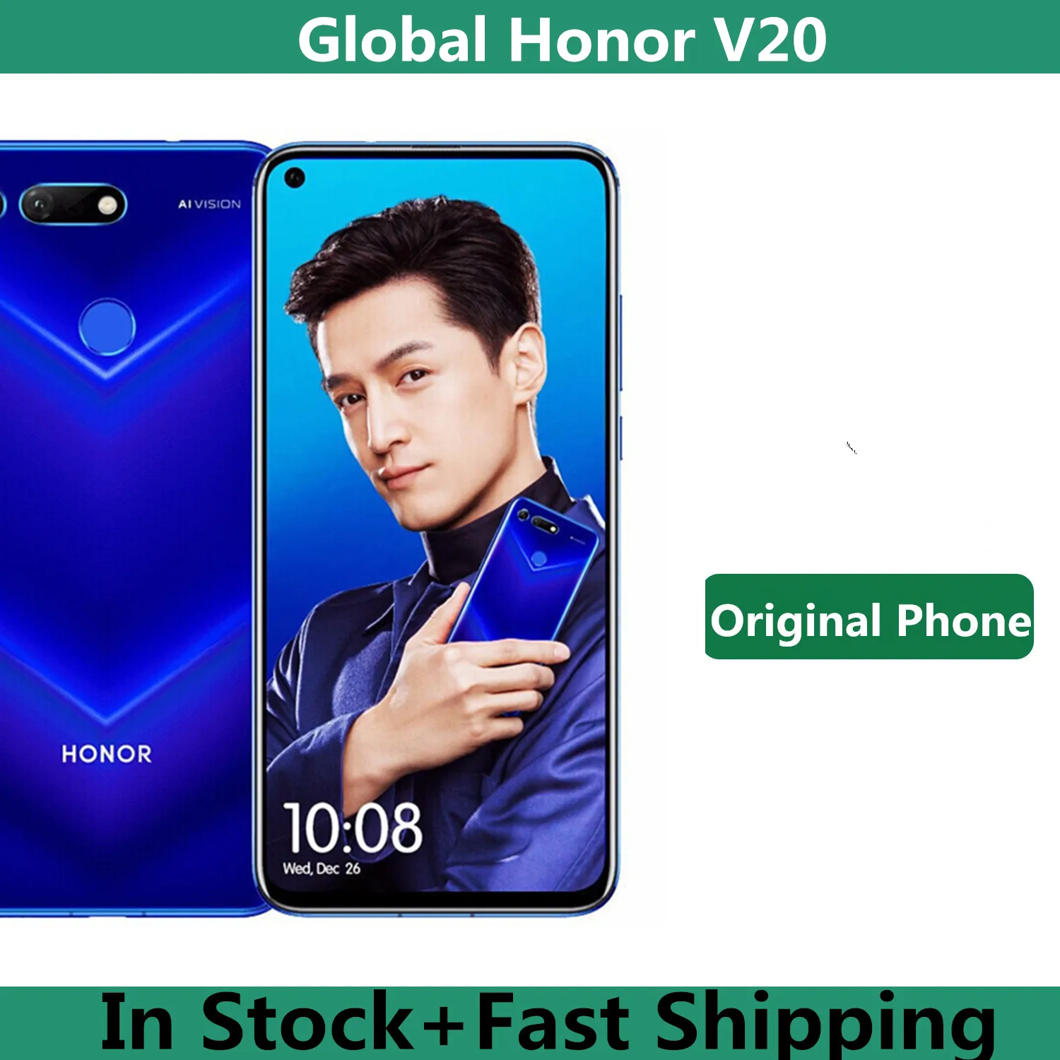 Международная версия Honor V20 View 20 PCT-L29 мобильный телефон Kirin 980 Android 9 0 6 4 &quotIPS ГБ ОЗУ