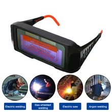 Солнечные защитные очки для защиты глаз с автоматическим затемнением, сварочные линзы с затемнением, сварочные очки для сварщика