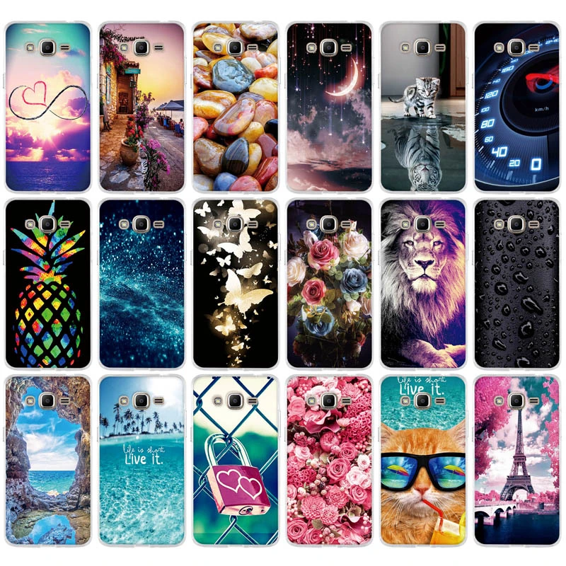 Funda protectora de teléfono suave para Samsung Galaxy J2 Prime G532F G532G Galaxy Grand Prime Plus + bolsas de cubierta trasera de TPU SM G532F|case for samsung galaxy|case for samsungcase