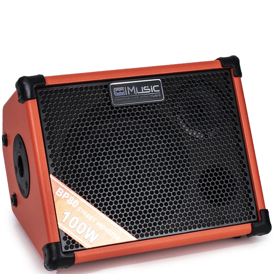 Coolmusic BP80 Electric Acoustic Guitar Amplifier fo Bass Sax Keyboard