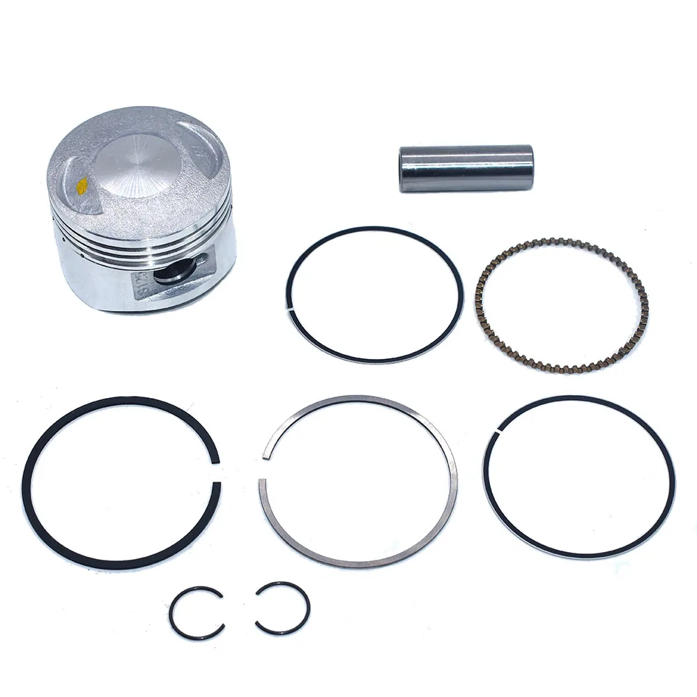 54mm Piston Kit Engine Parts Piston Ring Pin Circlip for Lifan 138 LF Dirt Pit Bike Motorcycle - Image 3