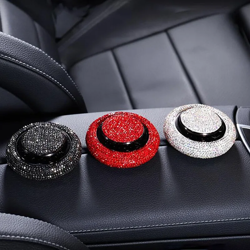 Автомобильный Стайлинг автомобиля освежитель воздуха Кристалл Алмаз летающая тарелка украшения автомобиля Женские Твердые автомобильные освежители воздуха аксессуары
