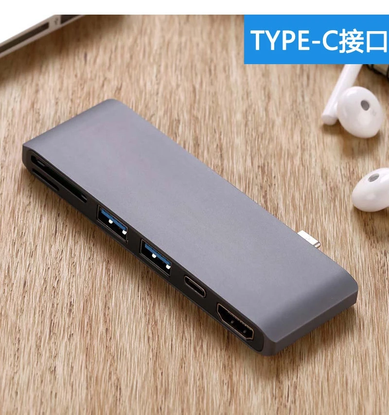 Тип-c к hdmi 6в1 поддержка для nintendo switch usb-c HDTV HUB 3,0 dock