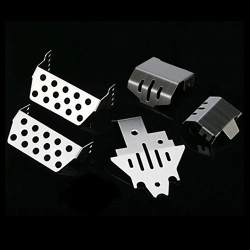 5pcs Bumper Axle Anti-collision Guard Chassis Armor Plate for 1/10 TRAXXAS TRX4 Defender RC Car Accessories | Игрушки и хобби