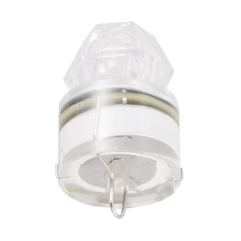 

Depth LED light Underwater Squid Fishing Lures Bait Deep Drop Diamond Lights Main Color: White