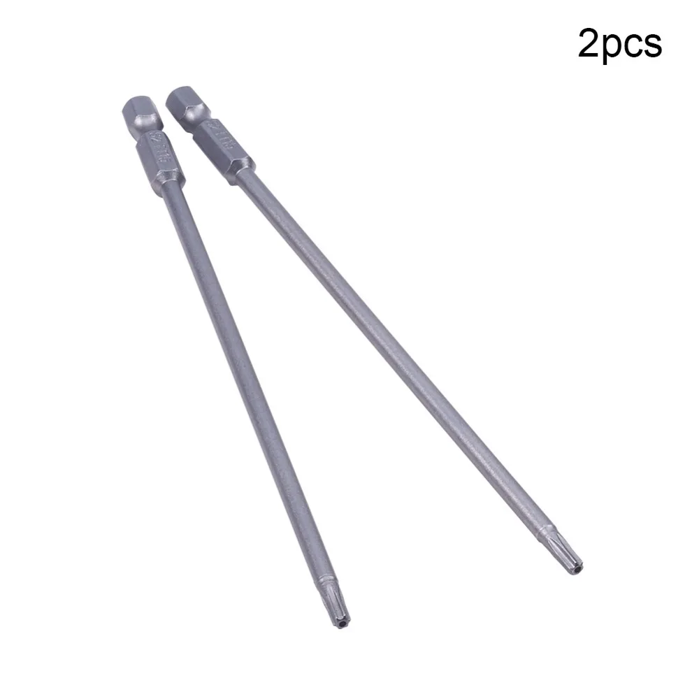 Utoolmart 2/5 шт. отвертка бит S2 100/150 мм Длина 1/4 ''шестигранным хвостовиком Магнитная отвертка бит T8 T10 T15 T20 T25 T27 T30