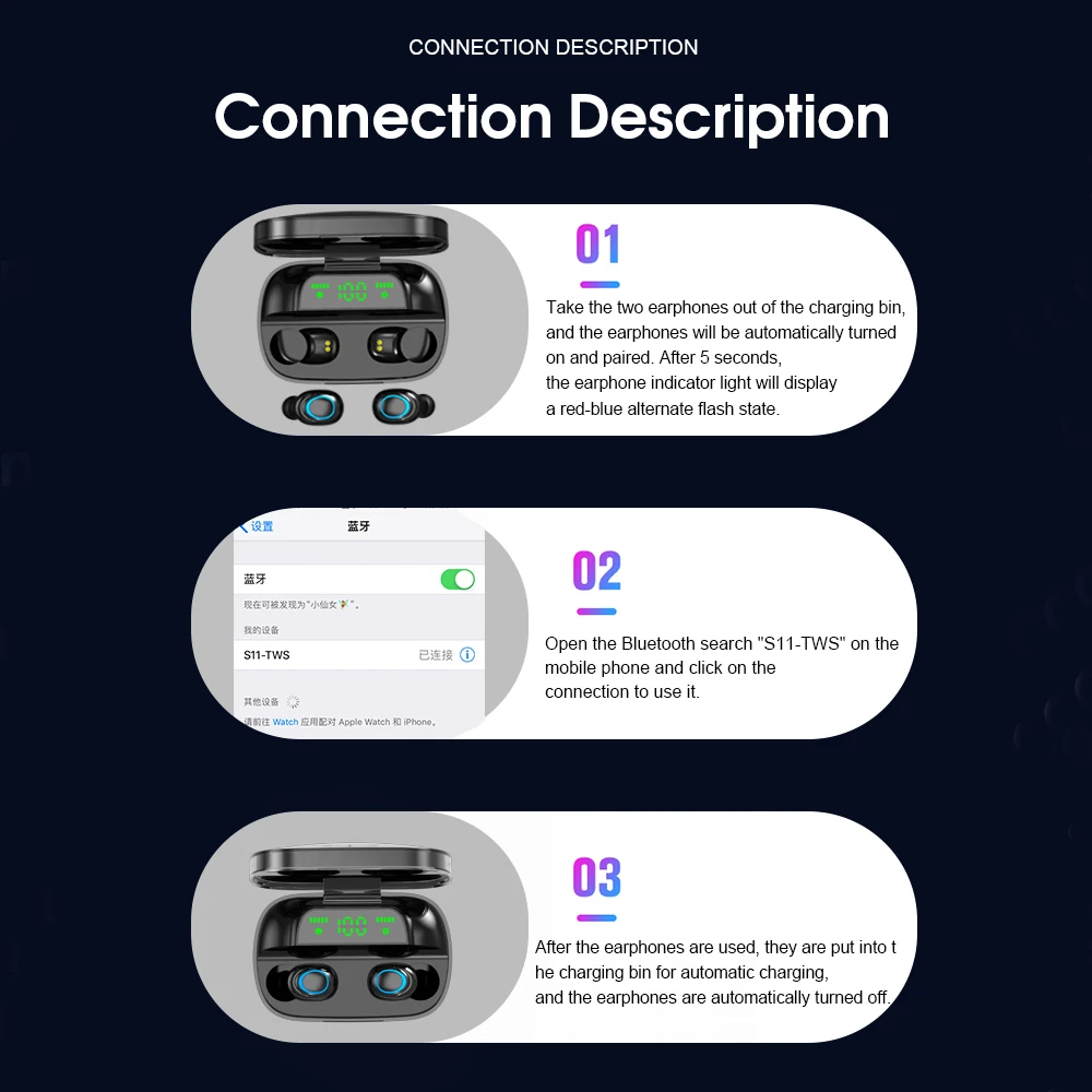 Bluetooth 9D стерео наушники IPX7 Водонепроницаемый наушников 4000 мА/ч, Мощность банк PK Q32 A6S i7 i9 i10 i12 i100 i200 наушники-вкладыши tws с наушники
