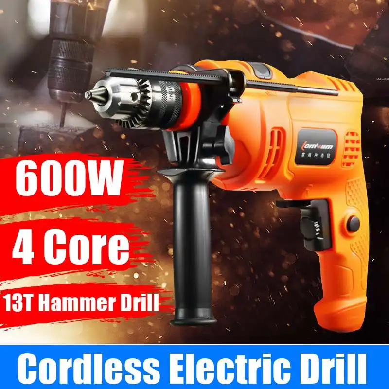 

220V Power Tools Home hand Cordless Electric Turn Screwdriver Mini Electric Drill Multi-Function Rechargeable Electric Drill